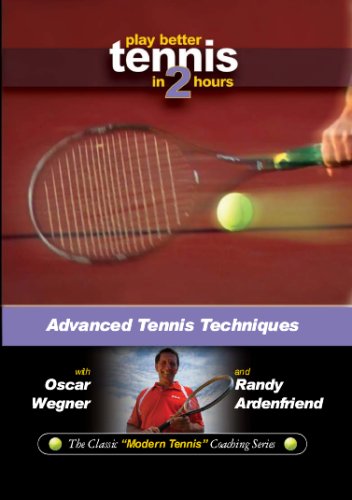 Advanced Tennis Techniques dvd, Film dvd Advanced Tennis Techniques