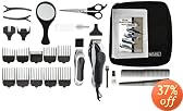 Wahl 79524-1001 Deluxe Chrome Pro with Multi-Cut Clipper & Trimmer, 27 Pieces