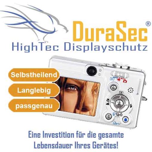 Digitalkameras: DuraSec HighTec Displayschutzfolie f�r Samsung NV3