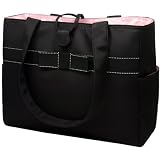 Tiffany Tote Set and Diaper Bag in Pink