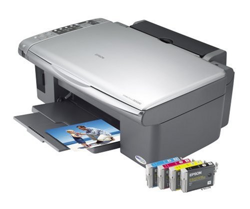 Drucker: EPSON Stylus DX5000 Multifunktionsger�t, Farbtintenstrahl- Drucker, Kopierer und Scanner