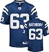 Jeff Saturday Indianapolis Colts Blue NFL Replica Jersey