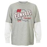 Carl Edwards Gear Shift Double Layer Long Sleeve T-Shirt