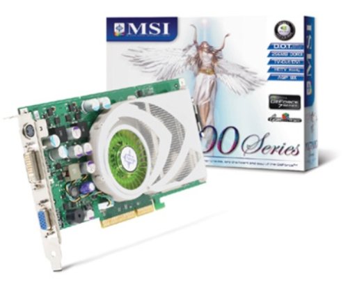 MP3 Player: MSI NX7600GS-TD256Z 256MB DDR2 NVidia Geforce 7600 GS Grafikkarte AGP 8x Lite Retail