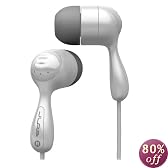 JBuds Hi-Fi Noise-Reducing Ear Buds (White)