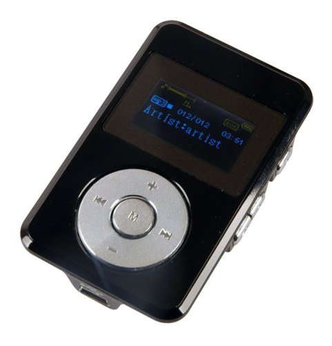 Camcorder: Commodore C-Muse 2 Tragbarer MP3-Player 1 GB schwarz