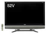SHARP AQUOS 52V�^ �n��EBS�E110�x�f�W�^�� �t���n�C�r�W�����t���e���r LC-52GX1W
