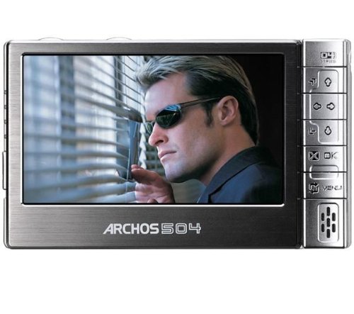 Elektronik und Foto: Archos 504 Tragbarer MP3-/Video-Player 40 GB 4,3 Zoll Display silber