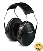 Peltor 97070 Junior Earmuff, Black