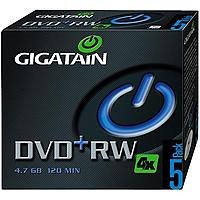 DVD Player: ODS Optical Gigatain DVD+RW 5Pk. DVD+RW Rohling 4700 MB 120 Minuten 4 x Speed Jewelcase