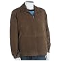 Brandon Thomas Men's Suede Bomber Jacket