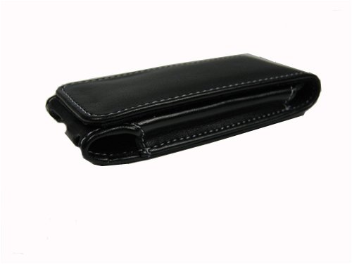 MP3 Player: MEXXTRONICS - Design LEDER TASCHE f�r iPod Nano in schwarz