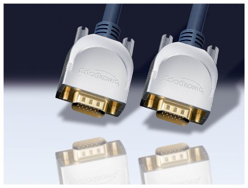Camcorder: Clicktronic VGA Kabel 15polig 7,50m - 52154