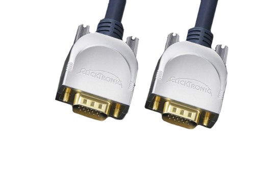 Camcorder: Clicktronic VGA Kabel 15polig 20,00m - 52157
