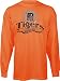 Detroit Tigers Orange Vintage Crest Long Sleeve T-Shirt
