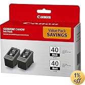Canon PG-40 Black Twin Pack (0615B013)