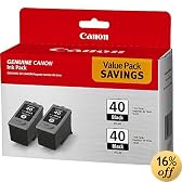 Canon PG-40 Black Twin Pack (0615B013)