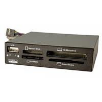 Speicherkarten: Rotronic VALUE 50-in-1 Schwarz Speicherkartenleser USB2.0 CF/MD/SD/SM/MS/MMC/TF