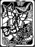 Cartoon Coloring Board: Butterflys