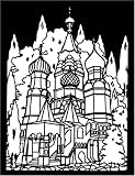 Cartoon Coloring Board: Castle