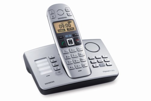 Festplatten: Siemens Gigaset E365, Komfortables Schnurlostelefon mit gro�en Tasten, beleuchtetem Display mit extra gro�er Schrift und integriertem Anrufbeantworter