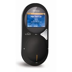 TrekStor Vibez Tragbarer MP3-Player 15 GB schwarz/silber