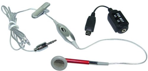 Elektronik und Foto: Acctel Headset SILVER f�r Motorola