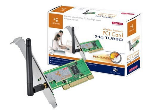 Festplatten: Sitecom WL-171 Wireless Network PCI Card 54g Turbo Funk-LAN Adapter PCI 2.4 GHz 54 Mbps