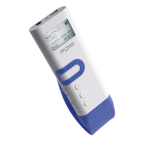 MP3 Player: Mpio FY 700 FM Tragbarer MP3-Player mit FM-Tuner 1 GB weiss