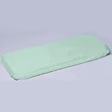Baby Cradle Sheet Poly/Cotton - Color Mint - Size 15x33