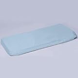 Moses Basket Sheet Poly/Cotton - color light blue