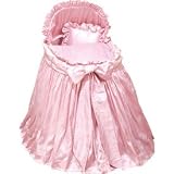 Prima Donna Bassinet Liner and Hood - Color: Pink - Size 13x29