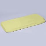 Crib & Toddler Poly/Cotton Sheets - Color Yellow - Flat