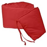 Tailored Baby Porta Crib Bumpers - Color Red