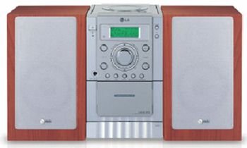 Lautsprecher: LG LX U 150 Kompaktanlage silber