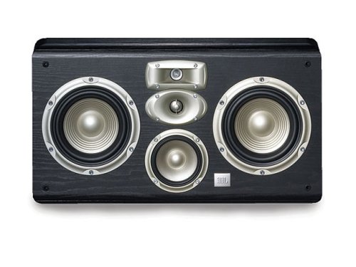 Telekommunikation: JBL Studio L LC2 4-Wege-Centerlautsprecher (schwarz)
