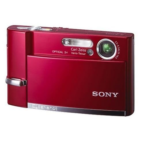 ソニー デジタルスチルカメラCyber-shot T50レッド DSC-T50 R