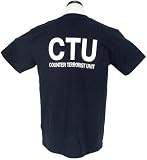 24 CTU-012 CTU LOGO T-SHIRTS BLACK  XS