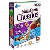 Multi Grain Cheerios, 16 Ounce Box (Pack of 5)