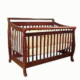 Amy 4 in 1 Crib in Cherry Finish By AFG Baby Furniture