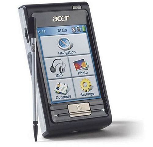 Elektronik und Foto: Acer e310 PNA Navigationssystem D/A/CH auf 512MB SD + Europa auf CD