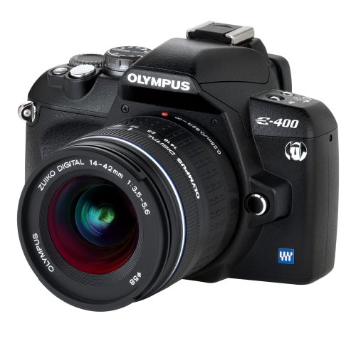 DVD Player: Olympus E-400 SLR-Digitalkamera (10 Megapixel) Kit inkl. Zuiko EZ-1442 14-42mm