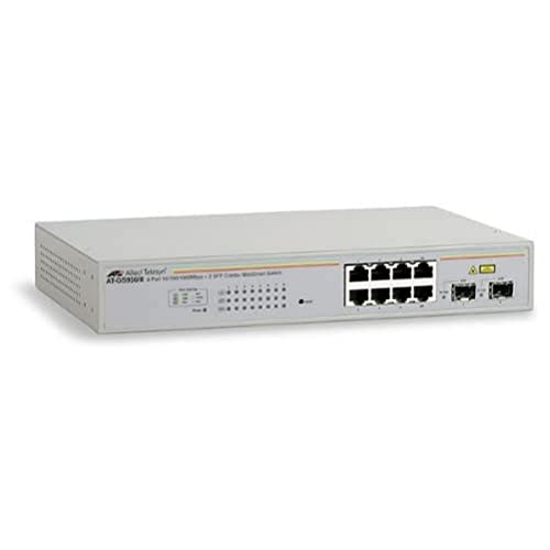 Elektronik und Foto: Allied Telesis AT-GS950/8 WEB Smart Switch Switch Giga 8 x RJ45 10/100/1000 + 2 x 1000X SFP