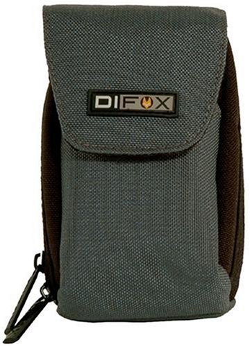 Digitalkameras: DIFOX Nature 200 grau/schwarz Cordura Kameratasche grau-schwarz