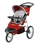 InStep Safari Swivel Stroller (Red/Black)