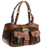 Prada Women's Canvas and Leather Handbag