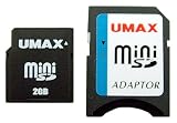 UMAX miniSDカード 2GB 70X 87049611-0001