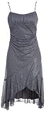 Ruby Rox Beaded Strap Glitter Dress