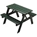 Kid Sized Picnic Table-Color Green