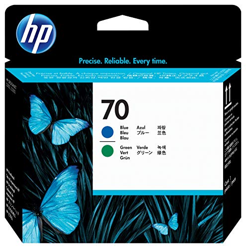 Heimkinosysteme: HP Druckkopf Nr.70 Druckkopf blau / gr�n DesignJet Z3100